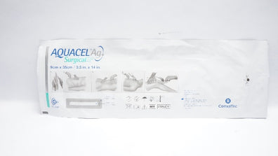 ConvaTec 412012 Aquacel Ag Surgical Cover Dressing 3.5inch x 14inch